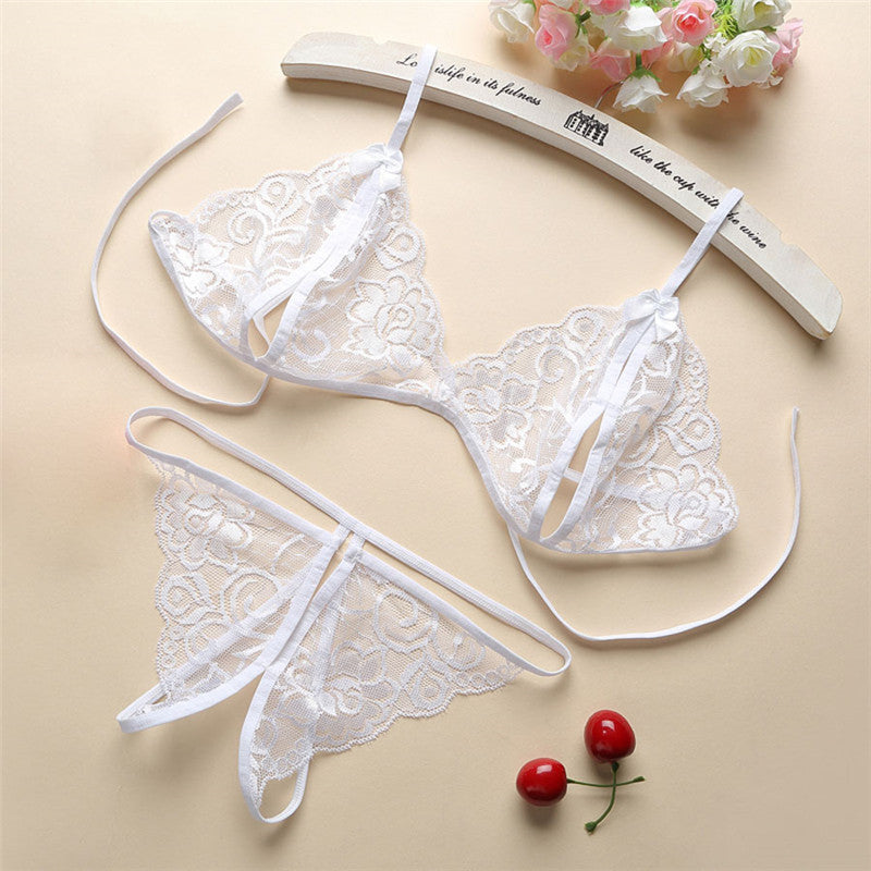 Sexy Lingerie Lace Bra And Thong Suit Cute Exotic Underwear Set Sexy Lingerie
