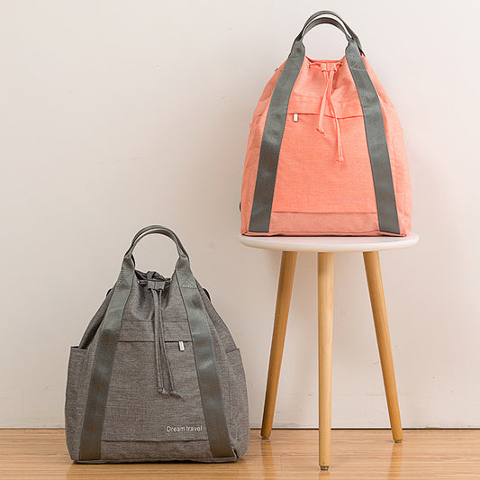 Fashionable Drawstring Lightweight Polyester Travel Clothing Bag