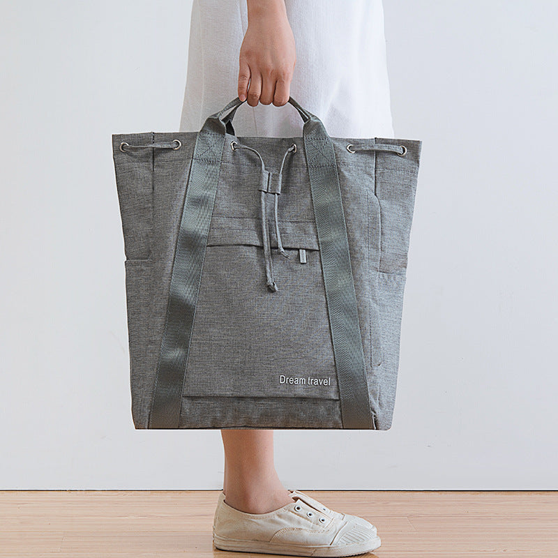 Fashionable Drawstring Lightweight Polyester Travel Clothing Bag