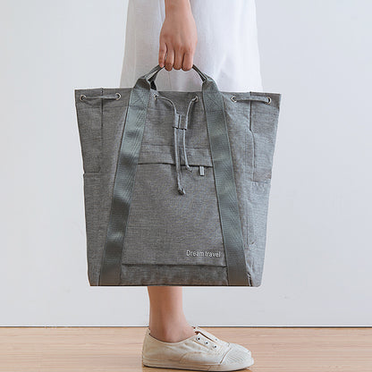 Fashionable Drawstring Lightweight Polyester Travel Clothing Bag