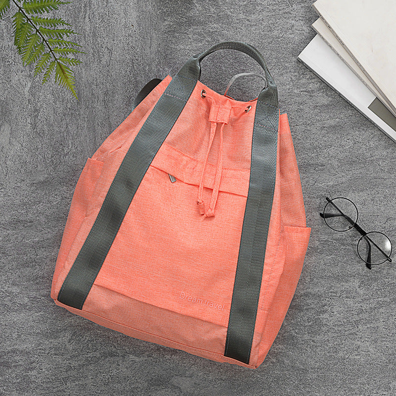 Fashionable Drawstring Lightweight Polyester Travel Clothing Bag