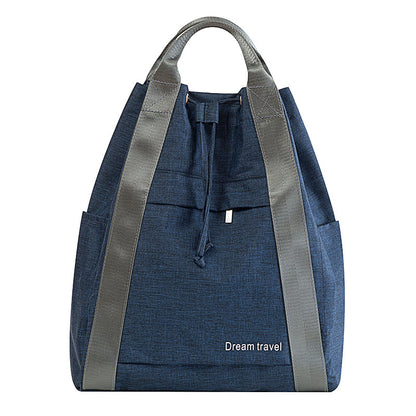 Fashionable Drawstring Lightweight Polyester Travel Clothing Bag