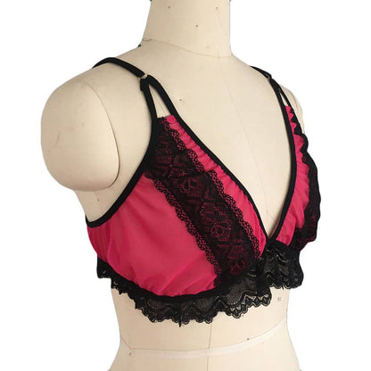Plus Size Sexy Women's bra