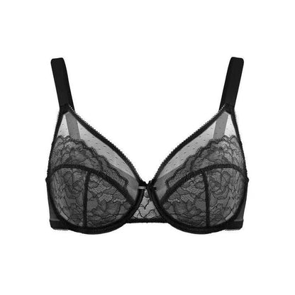 Plus Size Underwear Gauze Push Up Bra