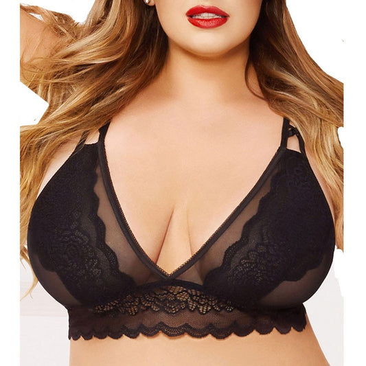 Plus Size Sexy Women's bra