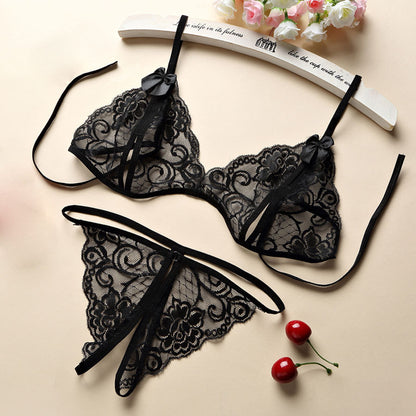 Sexy Lingerie Lace Bra And Thong Suit Cute Exotic Underwear Set Sexy Lingerie